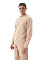 Pánské pyžamo model 20905560 Desert beige - Henderson
