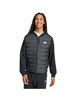 Pánská péřová bunda adidas Essentials Climawarm Hybrid Hooded Jacket black KA5251 pánská