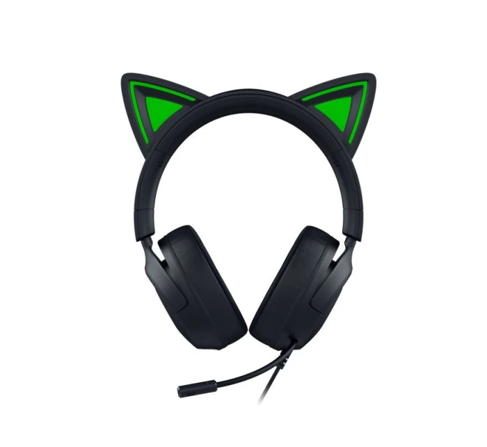 Razer Gaming Kraken Kitty V3 X drátová sluchátka do uší s mikrofonem černá Razer Gaming Kraken Kitty V3 X drátová sluchátka do uší s mikrofonem černá