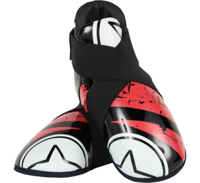 TOP TEN   chrániče nohou černo-červené model 21863236