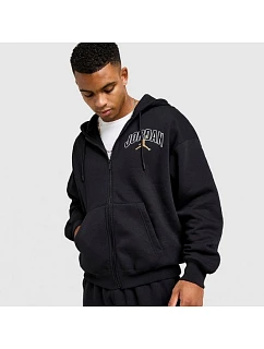 Air Jordan Brooklyn Fleece Full-Zip Hoodie Black - IB7908-011 pánské