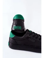 Dětské Kožené Tenisky BIG STAR DD374147 Černé Dětské Kožené Tenisky BIG STAR DD374147 Černé