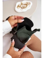 Zazoo Dámské kožené boty s ozdobou model 21669311 - Boto Zazoo Dámské kožené boty s ozdobou model 21669311 - Boto