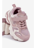Dětské tenisky na silné podrážce růžové model 21692414 - Boto