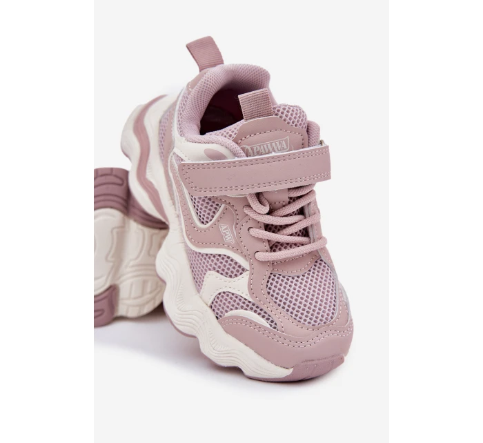 Dětské tenisky na silné podrážce růžové model 21692414 - Boto