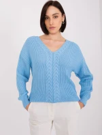 BA SW 8028 jumper.32 světle modrá