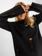 Dámský svetr BA SW 8043 .03 černá - FPrice