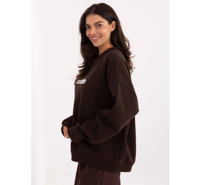 Bluza RV BL model 21749934 ciemny brązowy - FPrice