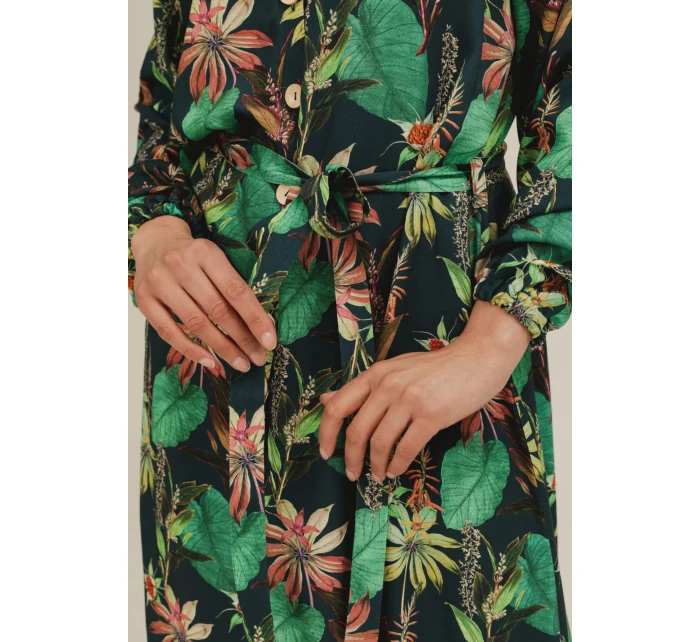 Dámské šaty Helen tropicky potisk - Benedict Harper