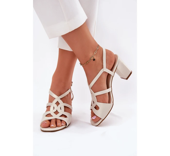 Dámské Sandály Na Podpatku model 21694662 - SERGIO LEONE