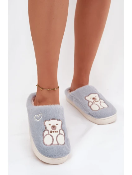 pantofle s medvídkem modré model 21772554 - Boto pantofle s medvídkem modré model 21772554 - Boto