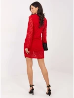 Sukienka IT SK model 21807966 czerwony - FPrice Sukienka IT SK model 21807966 czerwony - FPrice