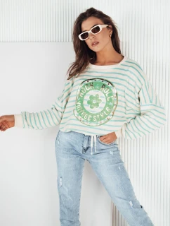 Dámský tyrkysový svetr CANFIER FashionStreet MY2325