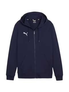 Dětská mikina Puma teamGoal Casuals s kapucí tmavě modrá 658596 06