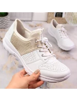 Pohodlná polobotka W model 22033528 bílá - Rieker