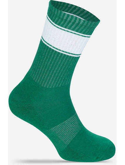 Mr. Socks L 05007 Tenisové ponožky "Colored" 88.5007 green/white Mr. Socks L 05007 Tenisové ponožky "Colored" 88.5007 green/white