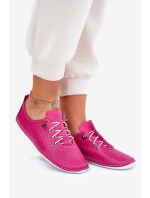 Dámské Kožené Polobotky Z Přírodní Kůže model 21691726 Růžové - Artiker