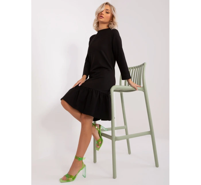 Sukienka EM SK HS 21 model 18781208 czarny - FPrice Sukienka EM SK HS 21 model 18781208 czarny - FPrice