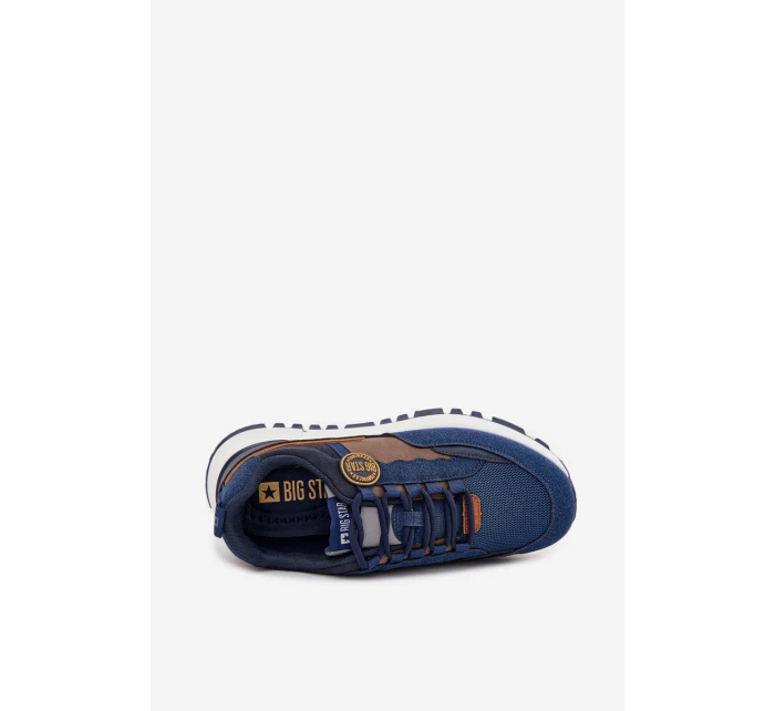 Pánské sportovní tenisky Big Star HI-POLY SYSTEM – tmavě modré Pánské sportovní tenisky Big Star HI-POLY SYSTEM – tmavě modré