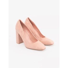 Praktické Jasnoróżowy  lodičky dámské na širokém podpatku