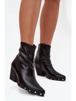 Boty na podpatku  model 217499 Step in style