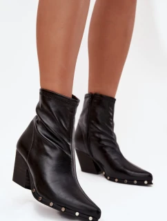 Boty na podpatku  model 217499 Step in style