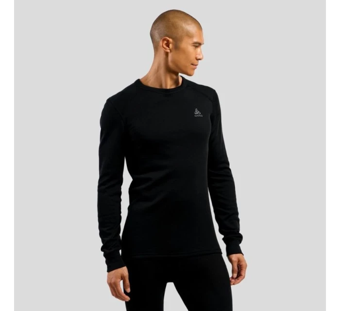 Pánské tričko BL TOP model 21940072 neck l/s ACTIVE WARM ECO velikost L Black - ODLO