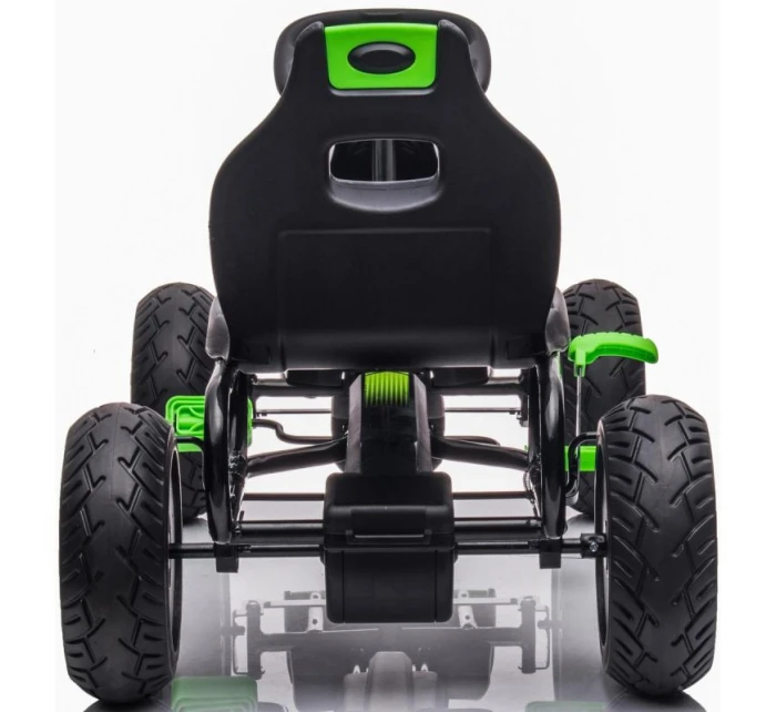 MOTOKÁROVÉ ŠLAPACÍ AUTO ENERO 18 ČERNÉ A ZELENÉ