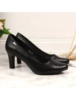 Černé lodičky na jehlovém podpatku W Sergio Leone