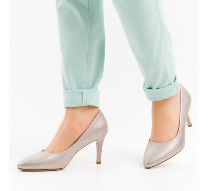 Sergio Leone W 1336 zlaté jehlové podpatky Sergio Leone W 1336 zlaté jehlové podpatky