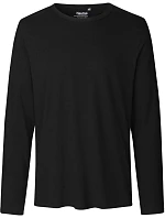 O Pánské tričko s dlouhým rukávem black model 22504794 - Neutral