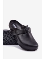 Pěnové Pantofle Pánské S Přezkou Big Star model 21695369 Černé - Big Star Shoes Pěnové Pantofle Pánské S Přezkou Big Star model 21695369 Černé - Big Star Shoes