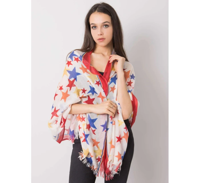 Šátek AT CH 1237 bílý a červený