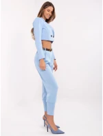 Spodnie DHJ SP model 20849280 jasny niebieski - FPrice Spodnie DHJ SP model 20849280 jasny niebieski - FPrice