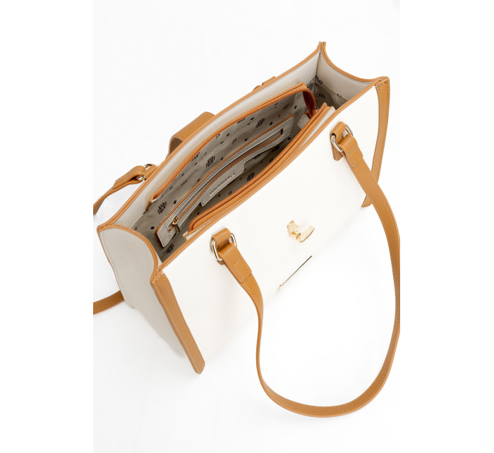 Monnari Bags Dámská kabelka se zajímavým zapínáním Multi Beige