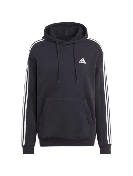 Pánská mikina 3Stripes Hoodie M model 21889942 Černá vzor - ADIDAS