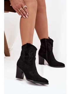 Boty na podpatku  model 220510 Step in style