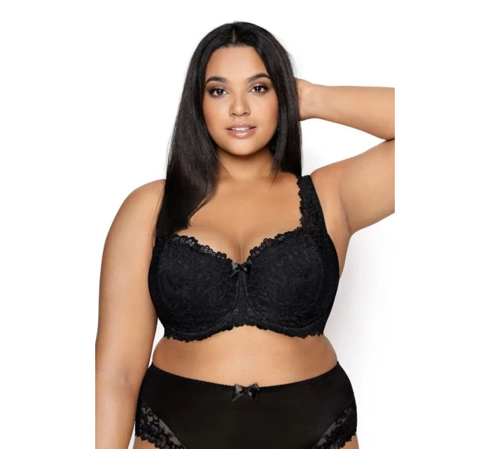 Dámská podprsenka 053/22 Carmela black - MAT Dámská podprsenka 053/22 Carmela black - MAT