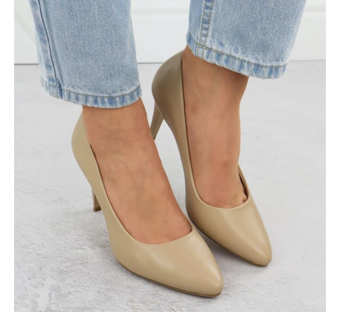 Lodičky Stiletto coffee Sergio Leone 1396