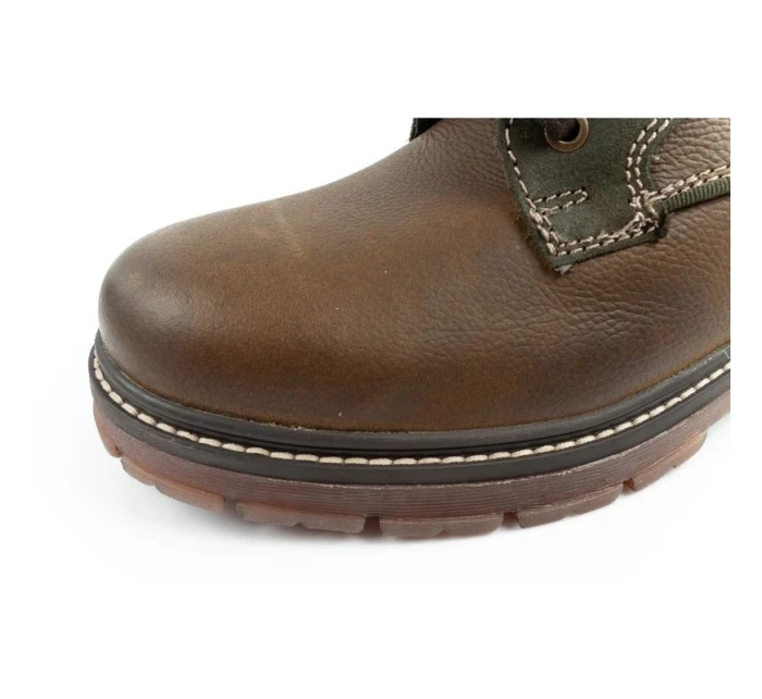 Mid pánské boty boots smart leather green brown model 21420822 - Wrangler Mid pánské boty boots smart leather green brown model 21420822 - Wrangler