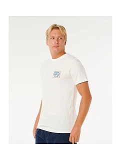 Koszulka męska Pacific  Tee biała model 22245226 - Rip Curl