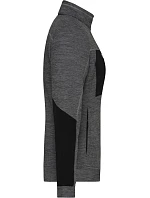 JN Dámská pletená fleecová bunda 02. black model 22532536 - Daiber
