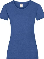 Fruit of the Loom Lady-Fit Valueweight T Dámské tričko 16.1372 retro heather royal