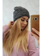 Fleecová čepice Edyta K298 graphite Fleecová čepice Edyta K298 graphite