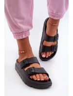 Dámské Pěnové Žabky Na Platformě Černé Melorea Dámské Pěnové Žabky Na Platformě Černé Melorea