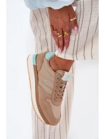 Dámské Semišové Tenisky Big Star RR274A048 HI-POLY SYSTEM Tmavě béžové Dámské Semišové Tenisky Big Star RR274A048 HI-POLY SYSTEM Tmavě béžové