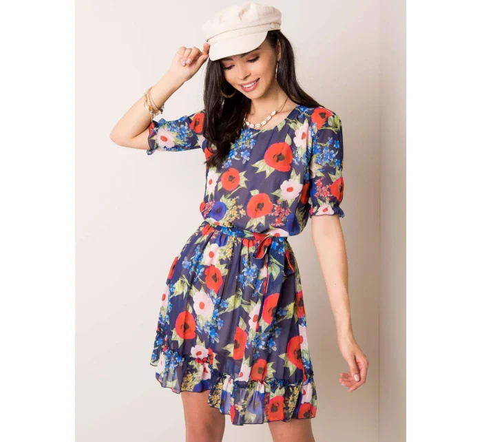 Šaty LK SK 507626.70 tmavě modrá