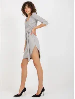 LK SK 509144 šaty.98 šedá