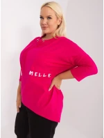 Bluzka RV BZ model 19465402 fuksjowy - FPrice Bluzka RV BZ model 19465402 fuksjowy - FPrice