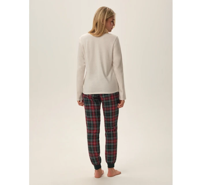 Dámské pyžamo Florencia 41902-80X Béžová - Henderson Ladies